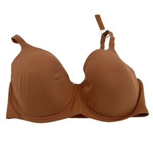 Seamless Brown Underwire Bra